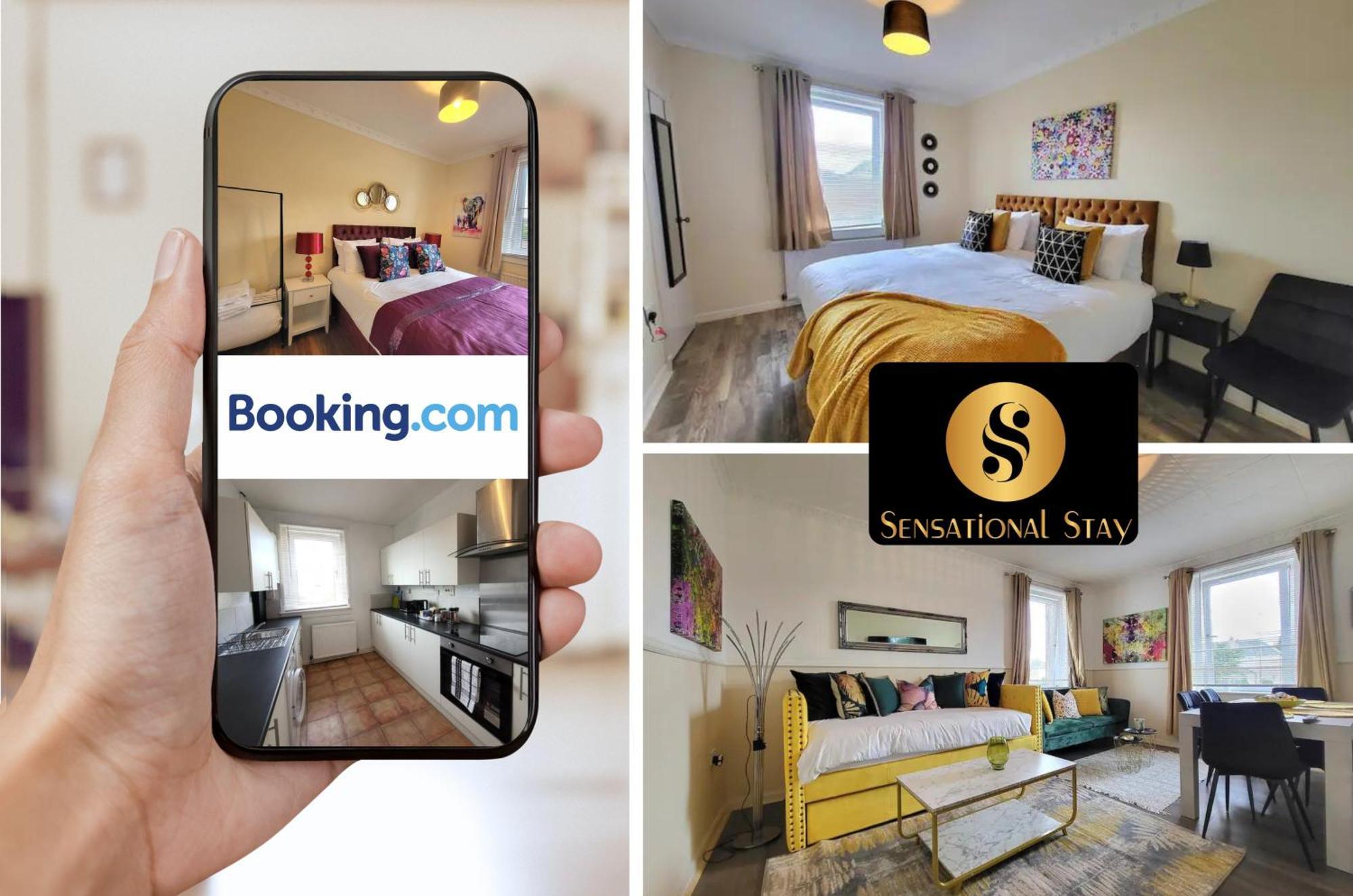 4 Bedrooms Apartment By Sensational Stay Short Lets & Serviced Accommodation EDI Buitenkant foto
